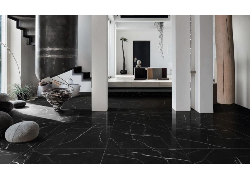 HOUSE MARBLE MARQUINA PULIDO 60X120 RECTIFICADO