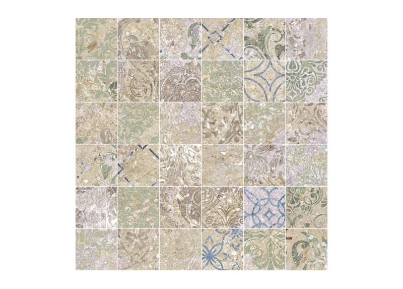 Azulejo efecto Hidráulico Bohemian de Aparici para Baño,cocina,exterior,residencial,decoración,comercio