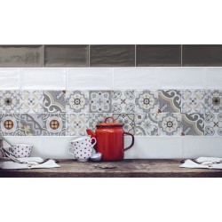 Azulejo efecto Hidráulico Artisan de Fabresa para Baño,cocina,residencial,comercio