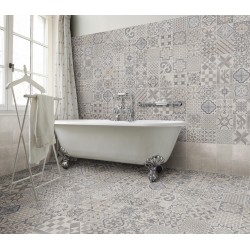 Azulejo efecto Hidráulico Skyros de Realonda para Baño,cocina,residencial,decoración,comercio