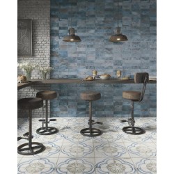 Azulejo efecto Hidráulico FS Raku de Peronda para Baño,Cocina,Residencial,Decoración,Comercio