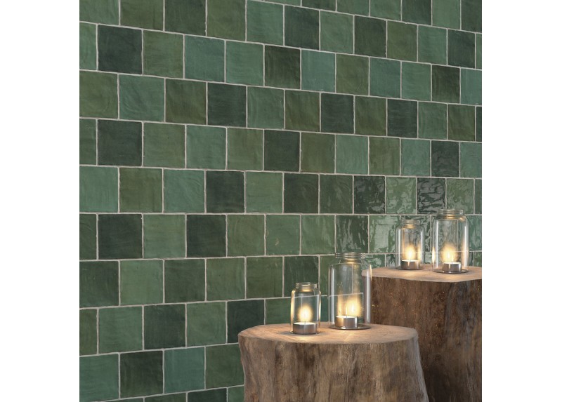 RIAD GREEN BRILLO 10X10 IRREGULAR