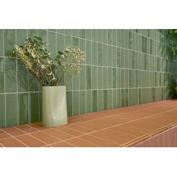 Moldura efecto Monocolor Glint de Harmony para Baño,Cocina,Residencial,Exterior,Piscina,Comercio