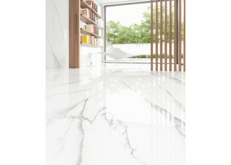 CALACATTA 4D EXTRA WHITE POLISHED PREMIUM 100X275 RECTIFICADO