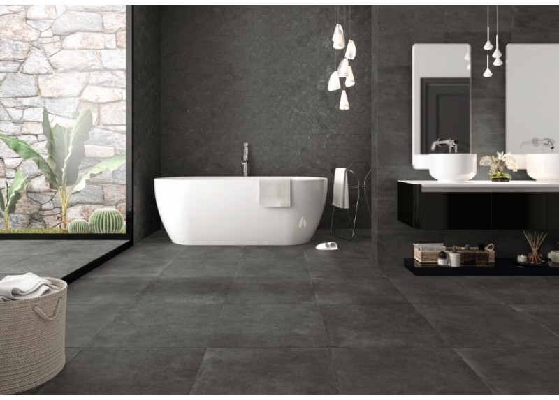 MOSAICO EVO FLOW COAL MATE 30X37