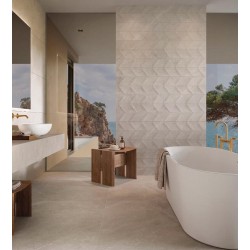 Azulejo efecto Piedra Mystic de Porcelanosa para Baño,cocina,residencial,comercio,decoración