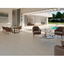 Azulejo efecto Cemento Newport de Porcelanosa para Exterior