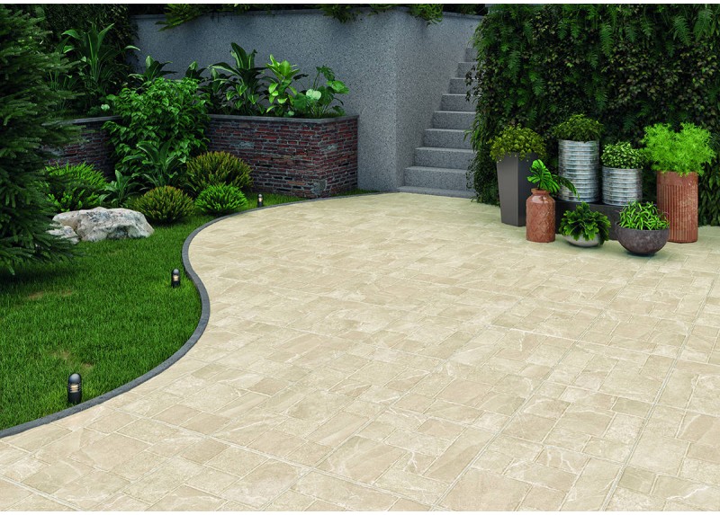 ALAPLANA BODO SLIPSTOP 20MM BEIGE STONES MATE 60X60 RECTIFICADO