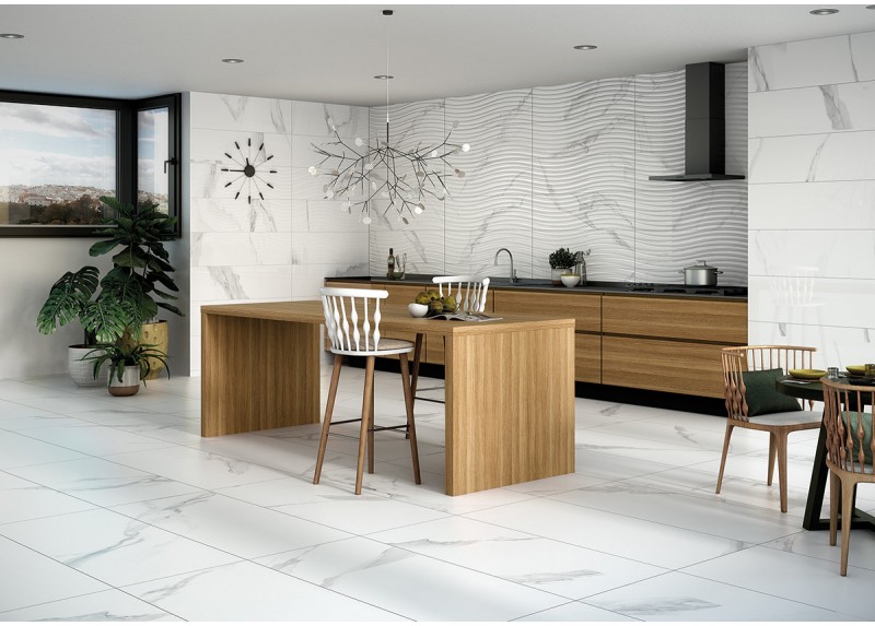 ALAPLANA MOSAIC PUNE BLANCO BRILLO 33,3X100