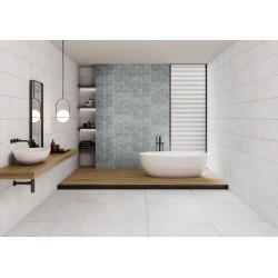 Azulejo efecto Cemento Boulevard de Ibero para Baño,cocina,residencial,decoración,comercio