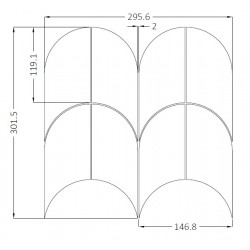 Azulejo efecto Mármol Onice Beige de Magnífica para Baño,cocina,residencial,comercio,exterior