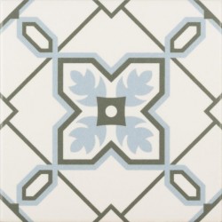 Azulejo efecto Hidráulico Hidraulic de Pissano para Baño,cocina,exterior,residencial,decoración, comercio