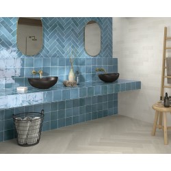 Azulejo efecto Monocolor Tabarca de Dune para Baño,Cocina,Residencial,Decoración,Comercio