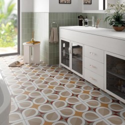 Azulejo efecto Hidráulico Bauhome de Equipe para Baño,cocina,residencial,decoración,comercio