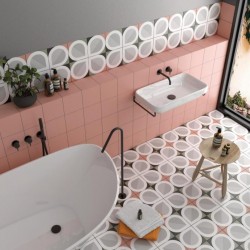 Azulejo efecto Hidráulico Bauhome de Equipe para Baño,cocina,residencial,decoración,comercio