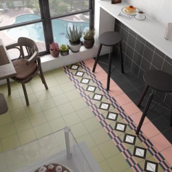 Azulejo efecto Hidráulico Bauhome de Equipe para Baño,cocina,residencial,decoración,comercio