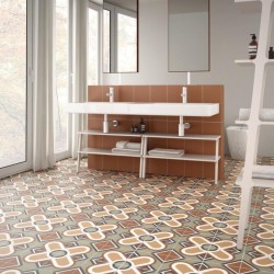 Azulejo efecto Hidráulico Bauhome de Equipe para Baño,cocina,residencial,decoración,comercio