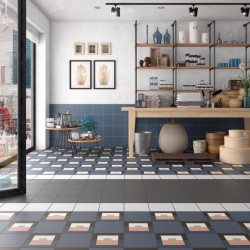 Azulejo efecto Hidráulico Bauhome de Equipe para Baño,cocina,residencial,decoración,comercio