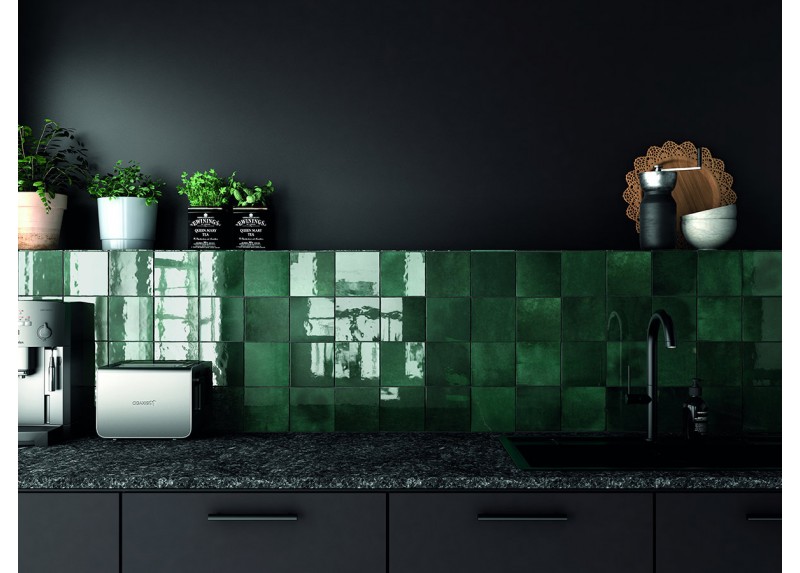 EQUIPE ARTISAN MOSS GREEN BRILLO 13,2X13,2