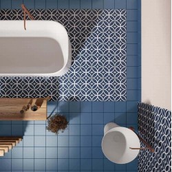 Azulejo efecto Hidráulico Rivoli de Equipe para Baño,cocina,residencial,comercio,decoración