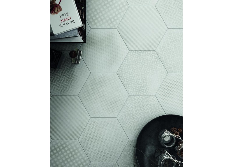 EQUIPE URBAN HEXAGON MELANGE LIGHT MATE 25,4X29,2