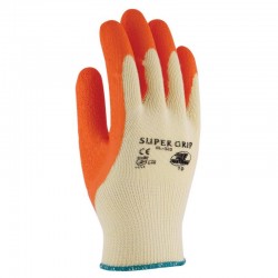 Guantes Super Grip Naranja Talla 10