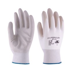 Guantes Super Flex Imitacion Showa Gris