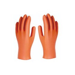 Guantes Industrial Naranja Talla 9