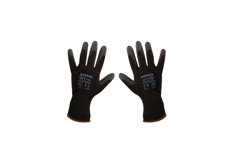 Guantes Alfa Poliuretano Nylon Talla 9