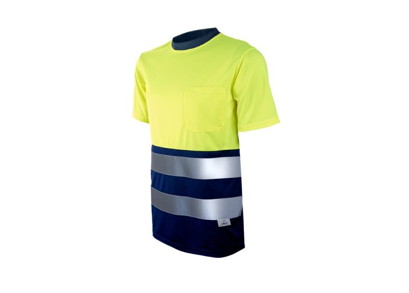 Camiseta Combi Bandas Reflectante Talla L