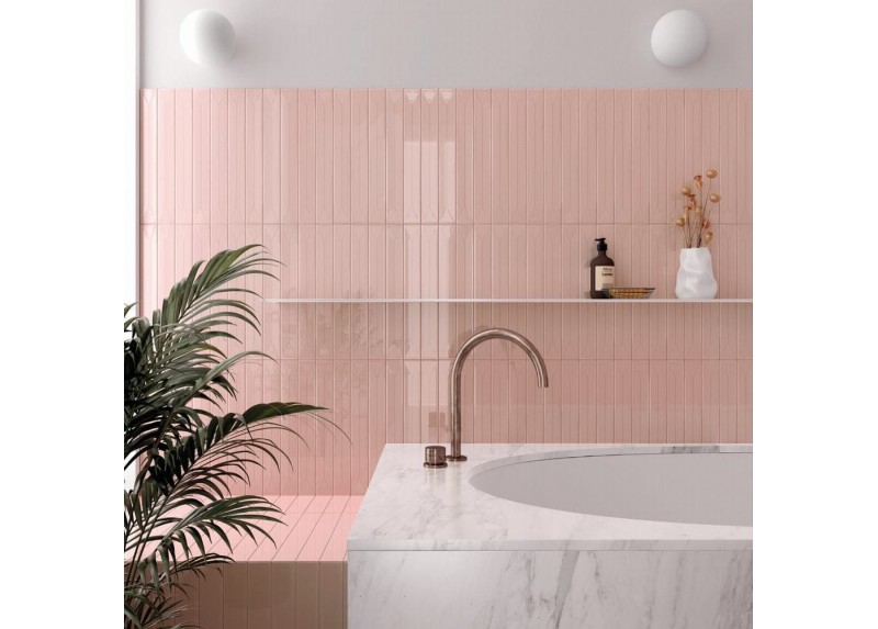 VITRAL PINK BRILLO 5X40 RECTIFICADO