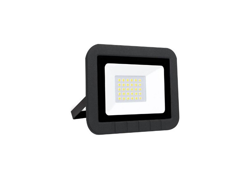 Proyector Led Plano Negro 10 W Fria